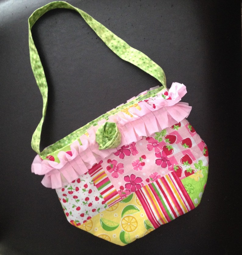 Customized Girl's Purse/Tote fully-lined image 3