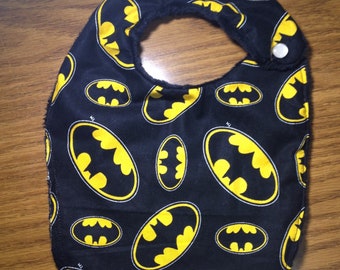 Customized Super Hero baby Bib