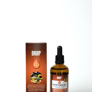 Egyptian Hair Oil Treatment, Organic Oil for Growth Hair, Strengthening Hair & Scalp, Natural Oil for Hair Loss, Boosts Follicle Power