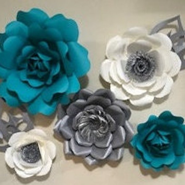 Large Paper Flowers Etsy