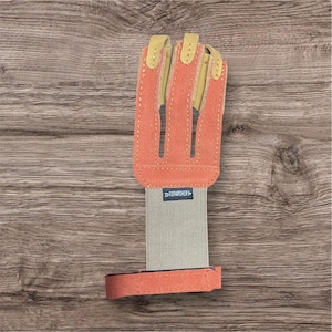 Archery 3 finger tab for archery shooting