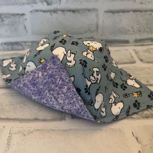 Snoopy Microwave Bowl Cozy: Reversible Soup Bowl Hot Pad