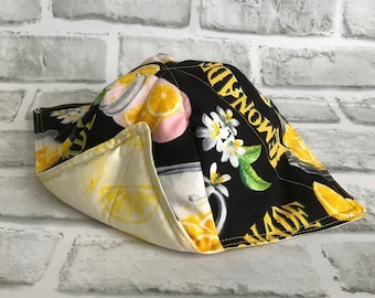 Lemonade Microwave Bowl Cozy: Reversible Hot or Cold Bowl Holder