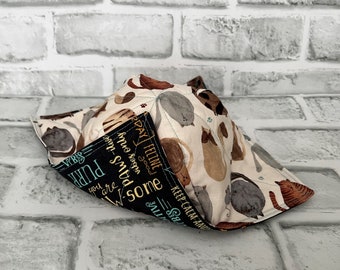 Fat Cat Microwave Bowl Cozy: Reversible Hot or Cold Bowl Holder