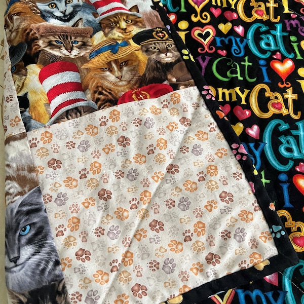 Cat Lap Blanket Etsy