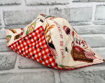 Picnic Ants Microwave Bowl Cozy: Reversible Hot or Cold Bowl Holder