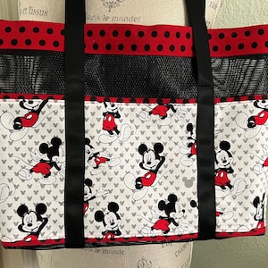 Vintage Mickey Mouse Classic Hobo Crossbody Shoulder Tote Bag Rare Unique