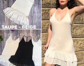 chiffon slip