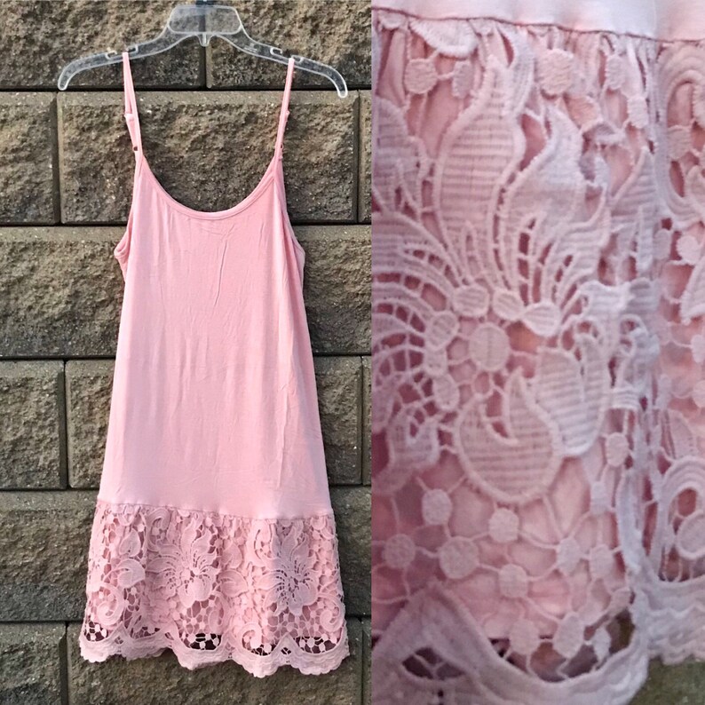 Lace Dress Extender Slip Extenders Make Dress Longer Plus Size Etsy