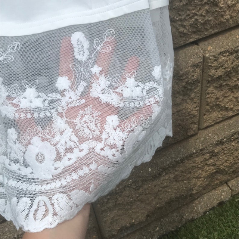 Lace Dress Extender Slip Extenders White Slip Dress Aline Etsy