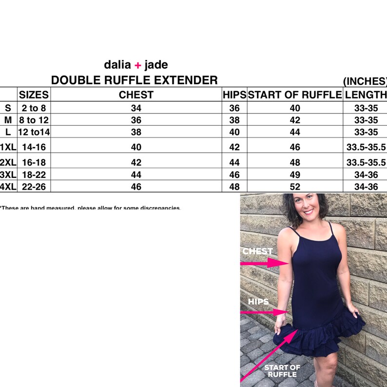 Dress Extender Slip Cotton Layer Ruffle Sleeveless Etsy