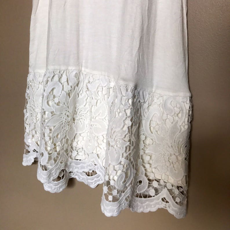 Lace Dress Extender Slip Extenders Make Dress Longer Plus Size Etsy