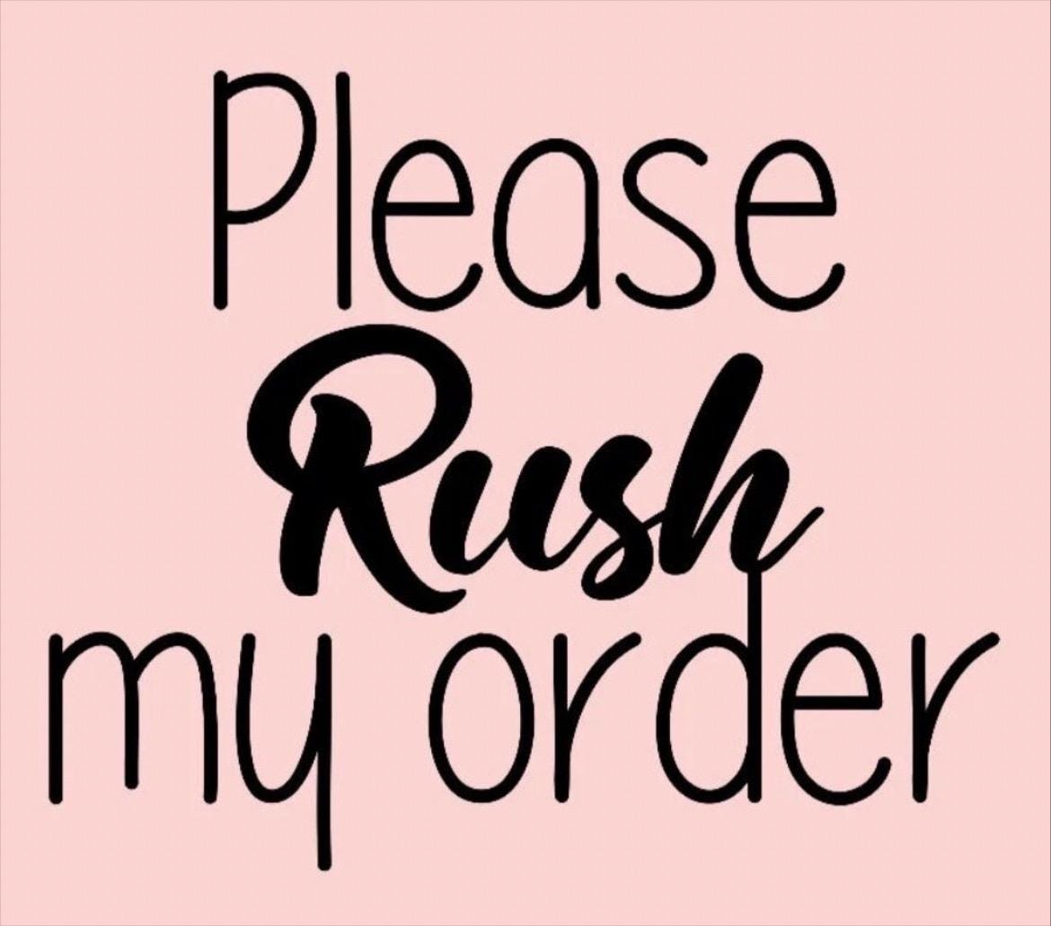 Rush Order | Skip the Line - Etsy