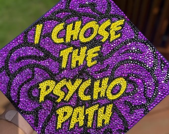 Gorro de graduación con pedrería brillante / Gorro de graduación personalizado con brillos / Graduados de 2026 / Regalo para fiesta en la cama / Escuela secundaria o universidad / Recuerdo