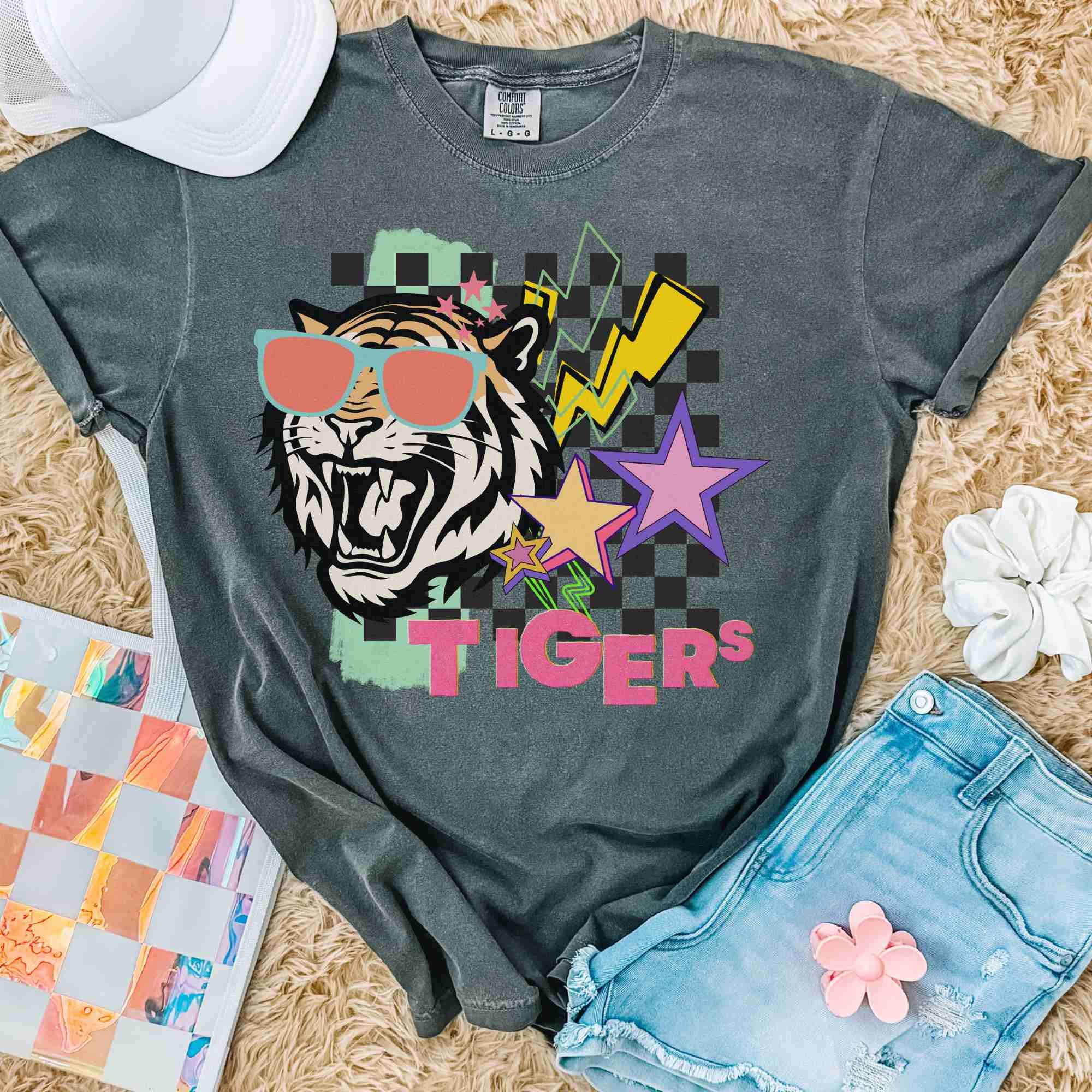 1980s Tiger Shirt - Etsy