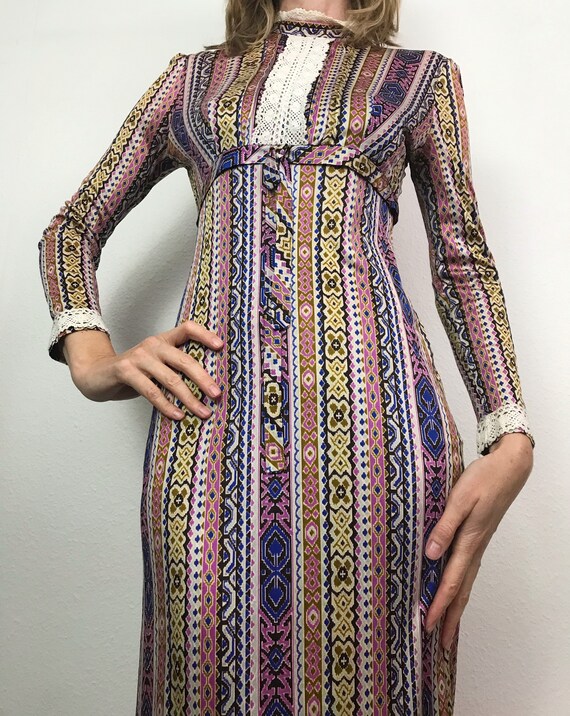 Vintage Maxi Dress | 1960's Maxi Dress by Clobber/