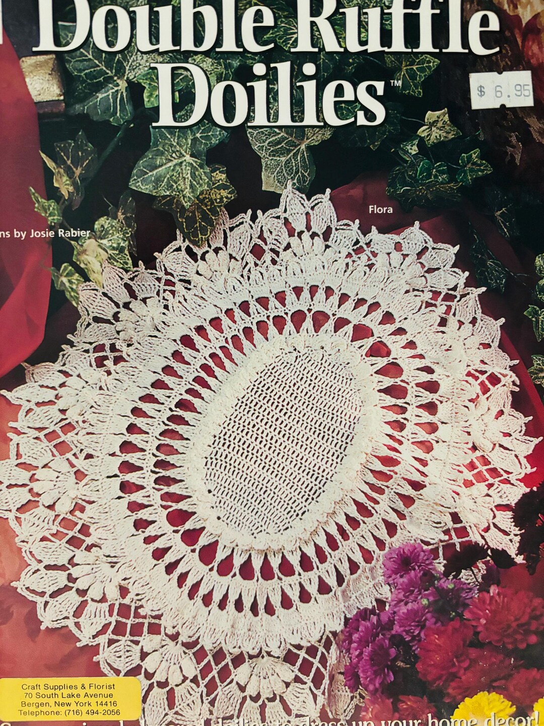 Crochet Pattern Doilies Doily - Double Ruffle Doilied - 7 Projects ...