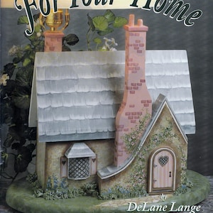 Tole Painting Book Pattern Delane Lange Paints - For Your Home - House Cowboy Boot Santa Clause Christmas Choir of Angels Santa Claus