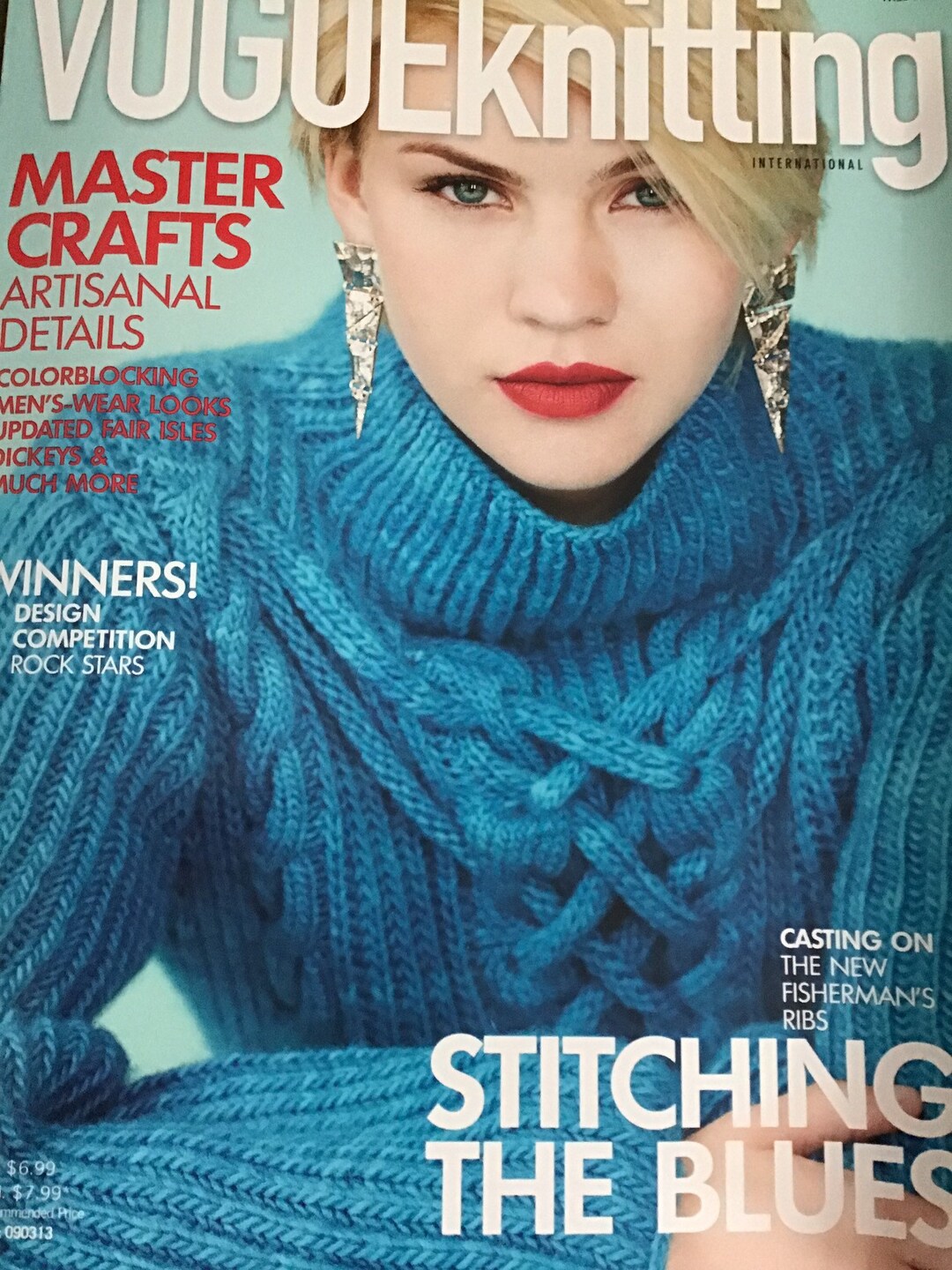 Vogue Knitting International Magazine Pattern 2013 Womens Cocktail