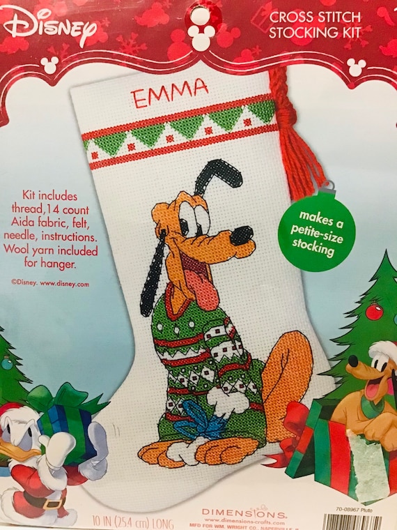 Dimensions Disney Counted Cross Stitch Stocking Kit 10 Long Etsy — free download