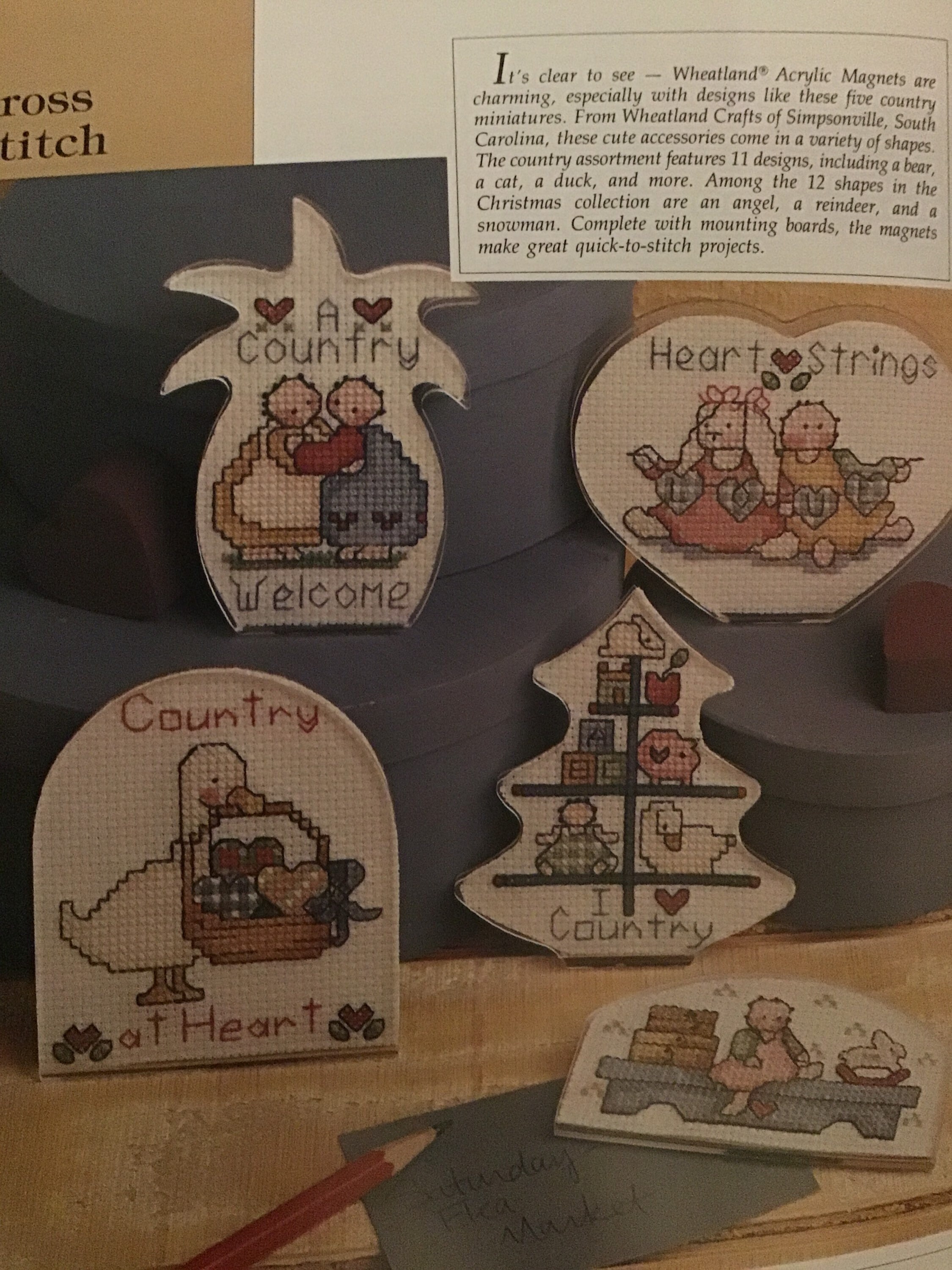 Leisure Arts Cross Stitch Pattern Book Magazine 30 All New Etsy