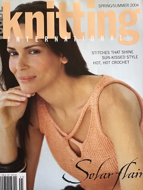 Vogue Knitting International Magazine Spring Summer 2004 Etsy