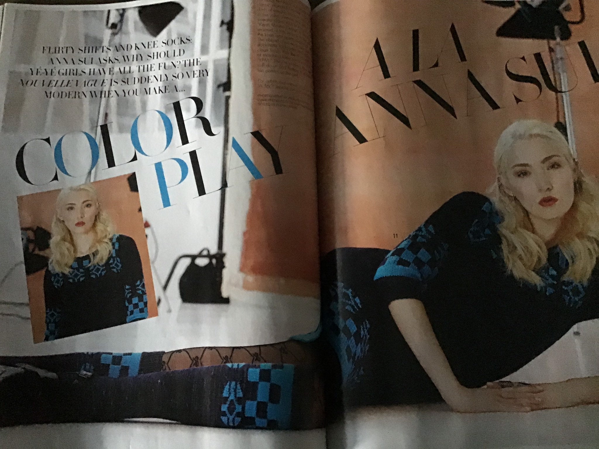 Vogue Knitting International Magazine Women's Shawl by Etsy