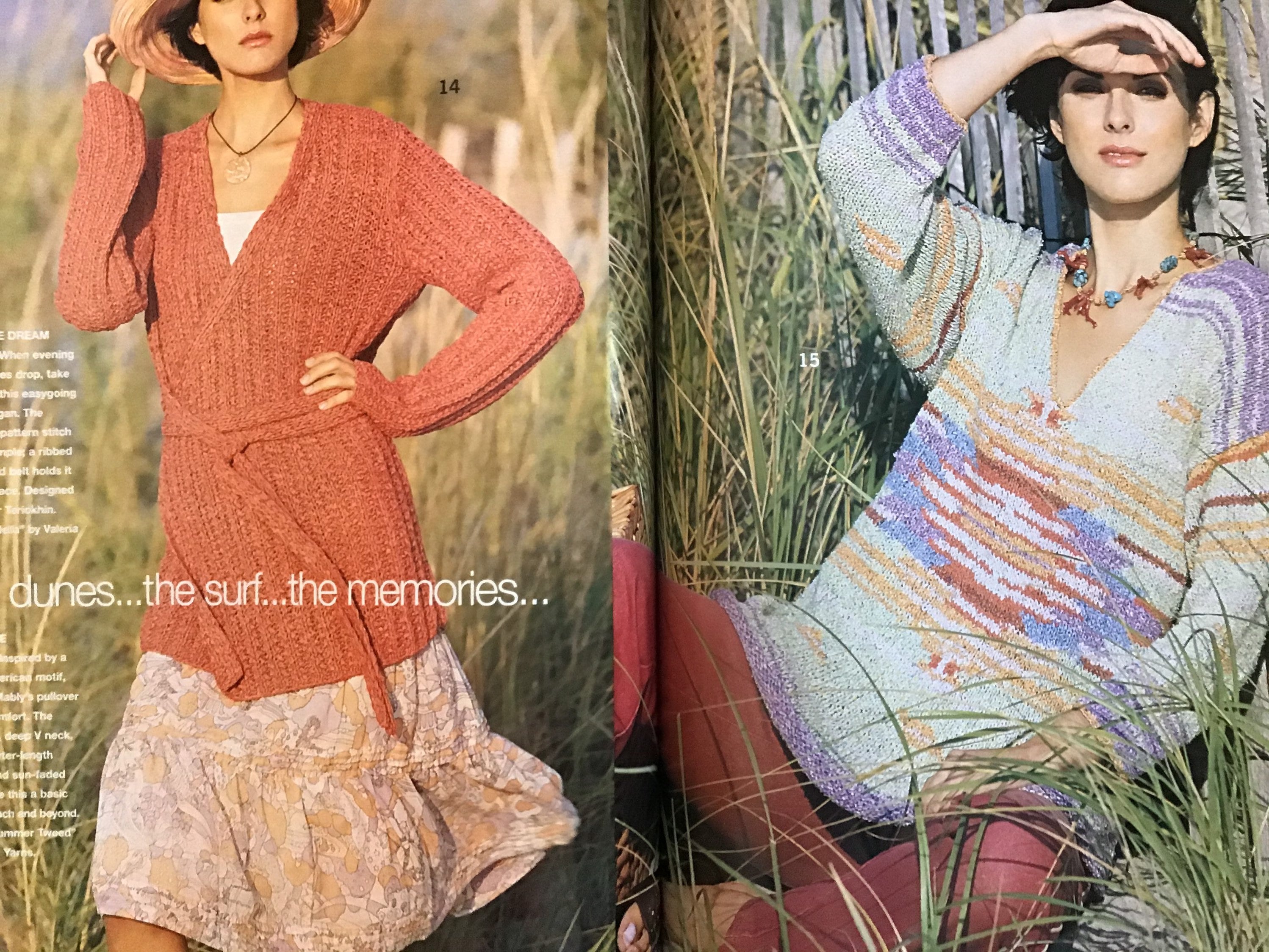 Vogue Knitting International Magazine Spring Summer 2003 - 24 Designs ...