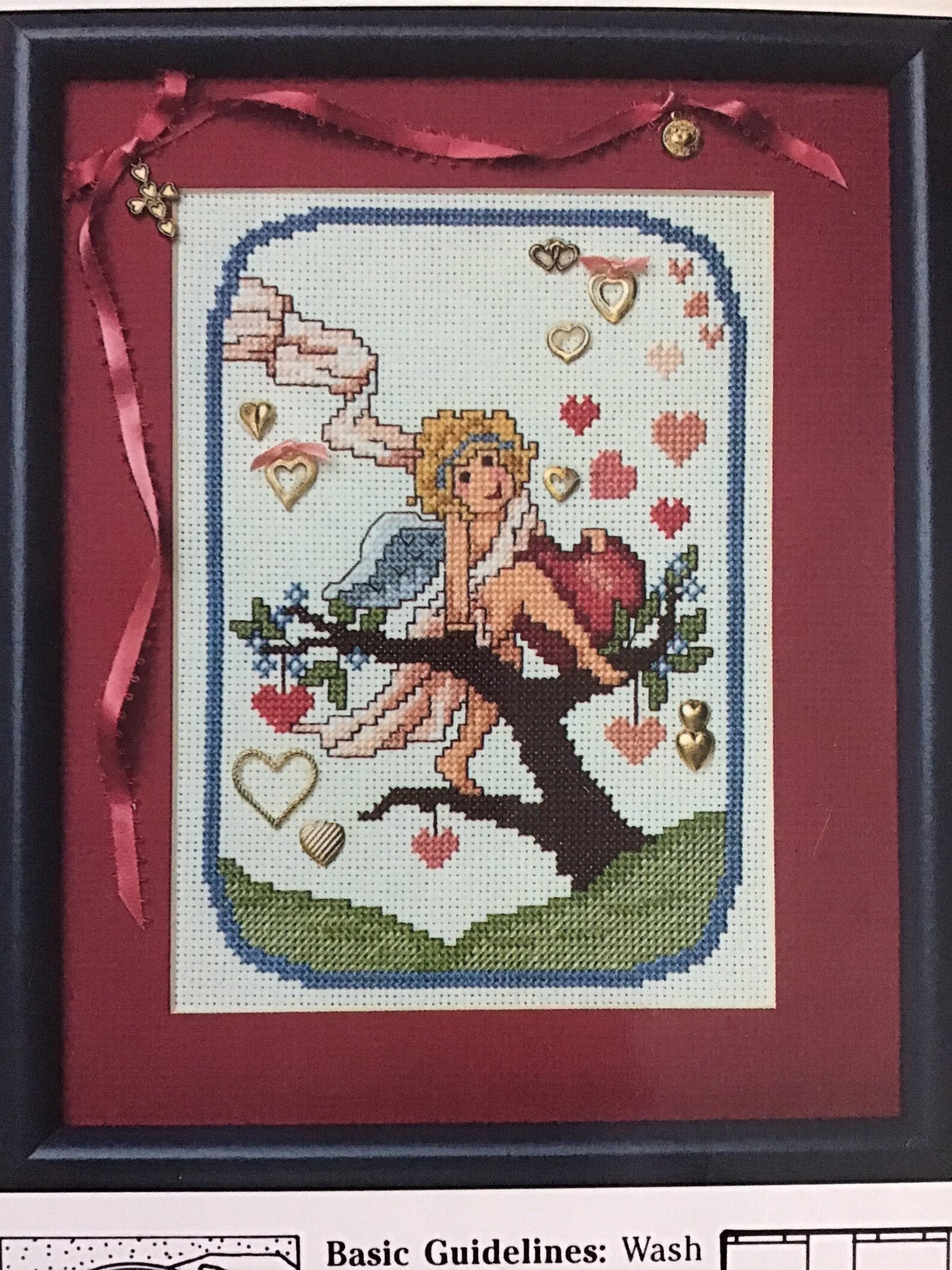 Heart Strings Cross Stitch Pattern Charming Samplers di Bette Etsy Italia