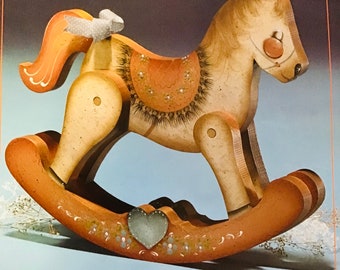 Tole Painting Pattern Sincerely Yours Volume III by Marc Fries - Cat, Rocking Horse, Geese, Wreath Dog