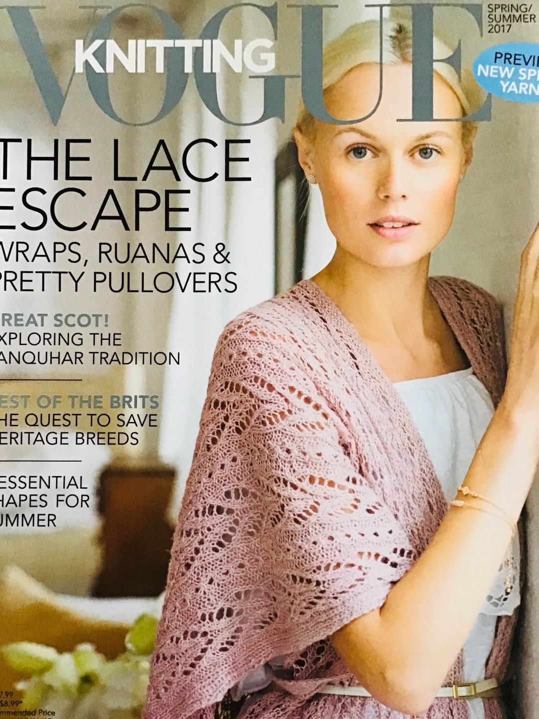 Vogue Knitting Pattern International Magazine Spring Summer 2017 Womens
