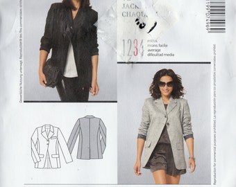 L Bust 31.5-40 Inches Women's Sewing Pattern Women's Jacket Pattern Unlined Oversized McCall's 2963 Uncut FF Size S M