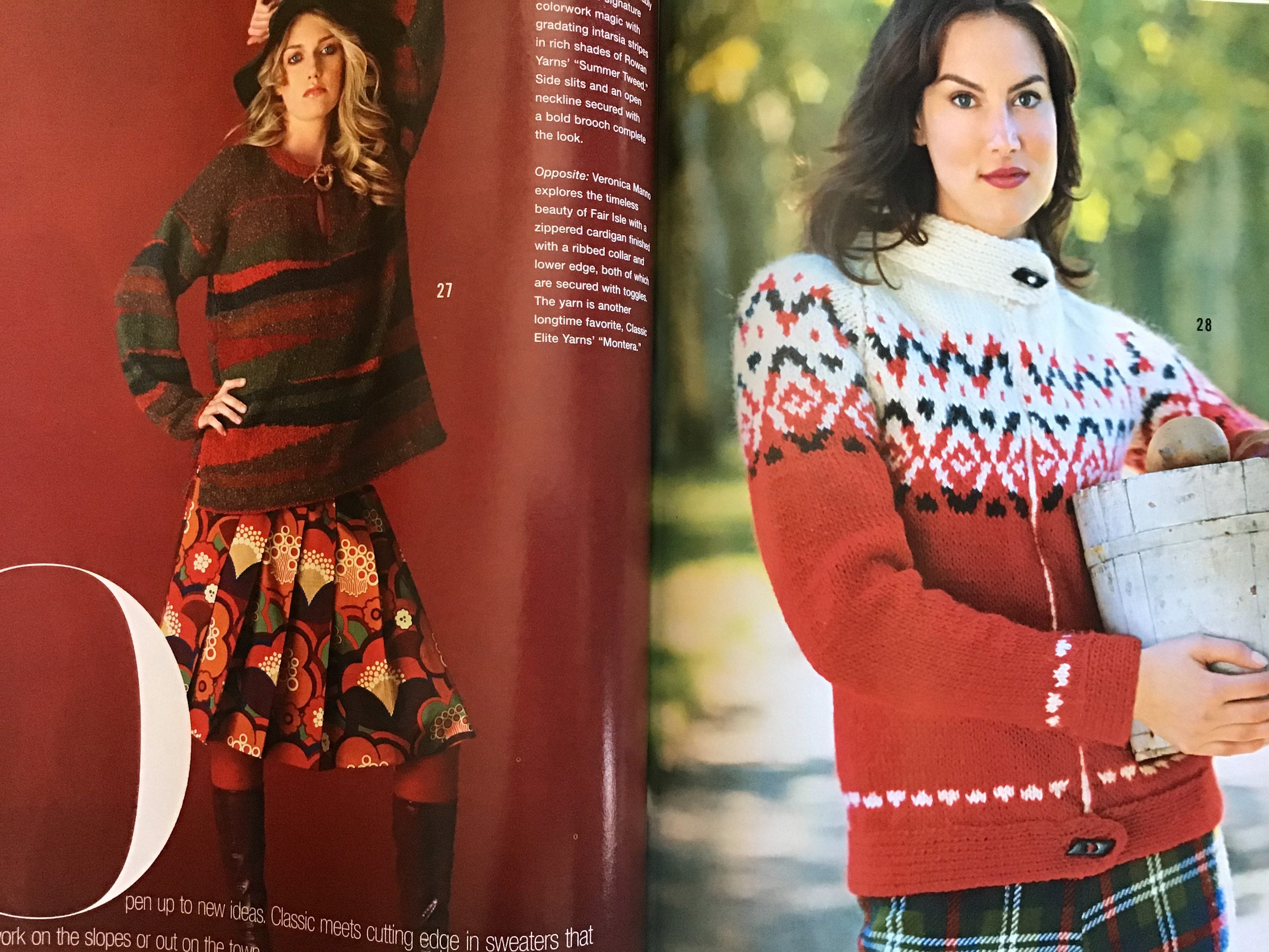 Vogue Knitting International Magazine Winter Etsy UK