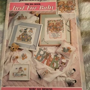 The Good Natured Girls Collection Cross Stitch Pattern Just For Baby - 101 Designs