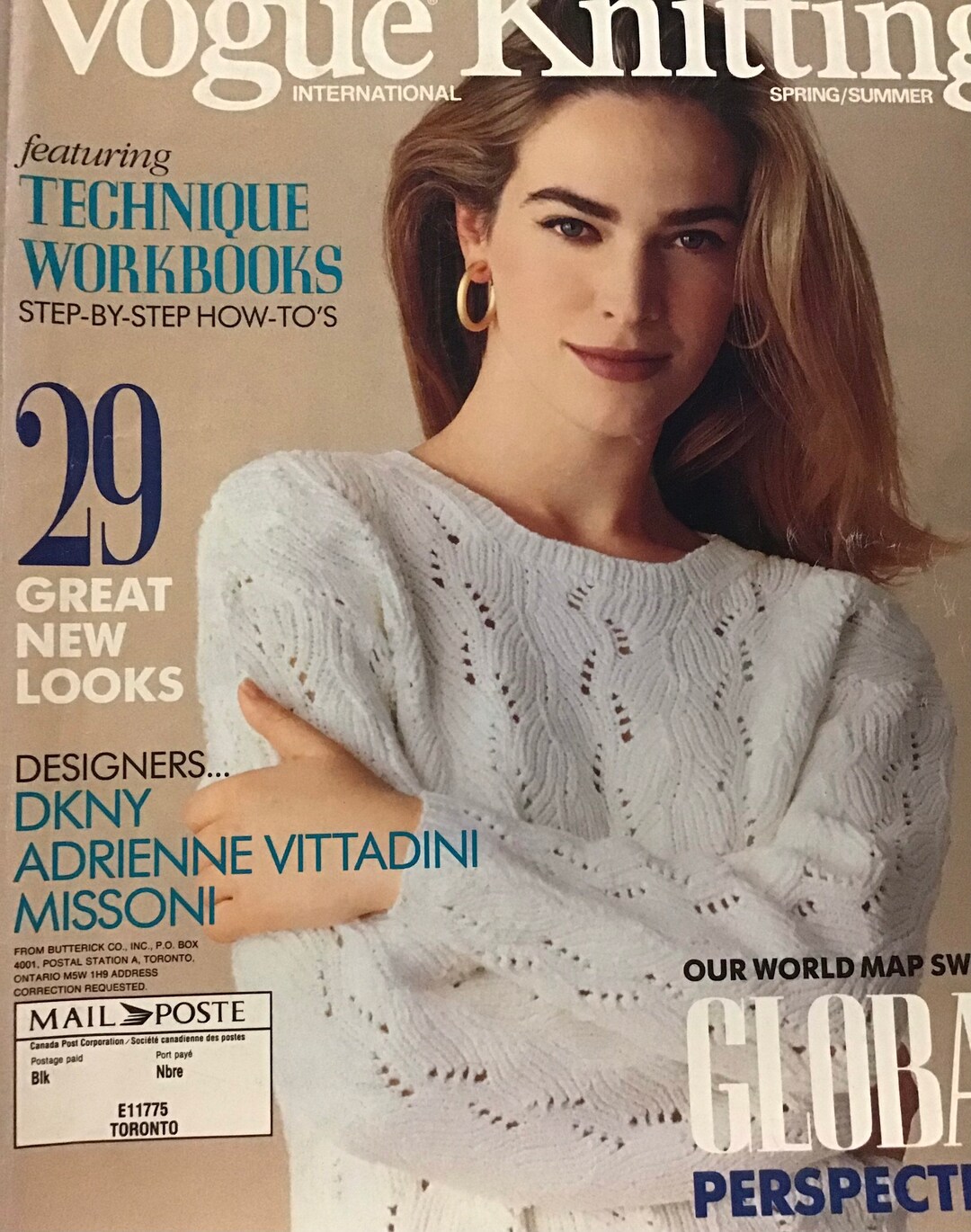 Vogue Knitting International Magazine Spring Summer 1991 Special