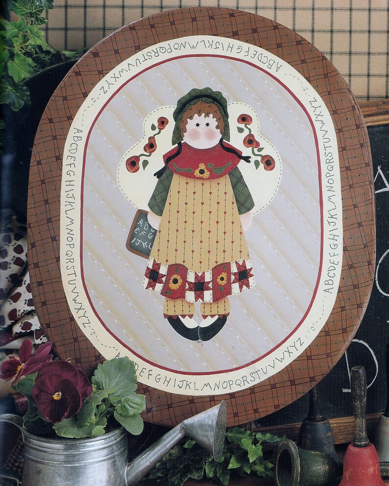 Tole Painting Book Pattern Country Pieces Primitive by Etsy