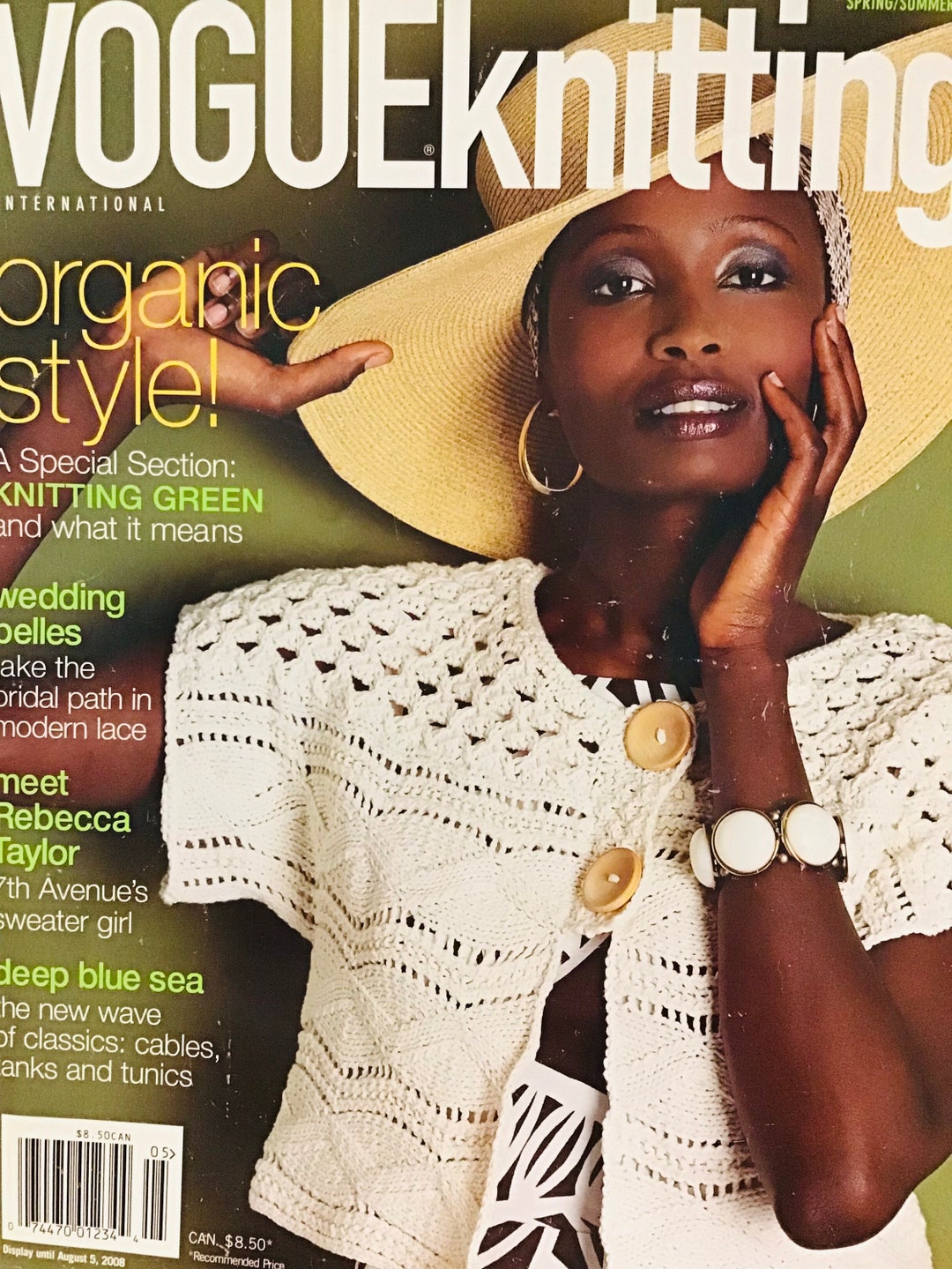 Vogue Knitting International Magazine Spring Summer 2008 Women's