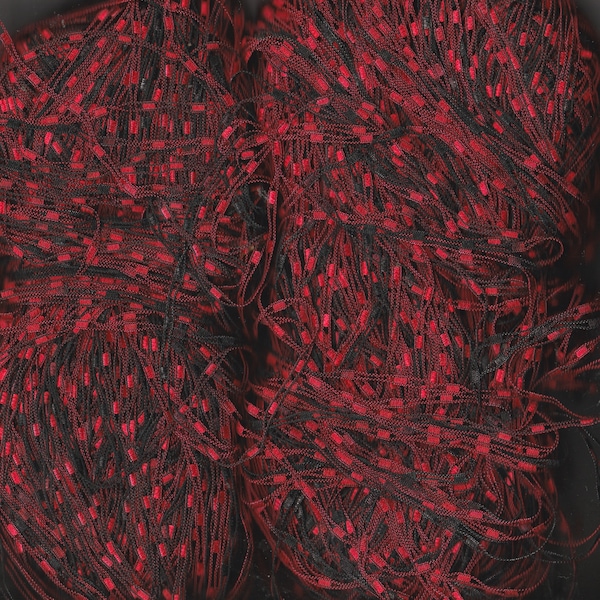 BERNAT MATRIX LADDER Wool - Radius Red - 2 Skeins of 150 Grams / 3.5 ounces each - No Labels