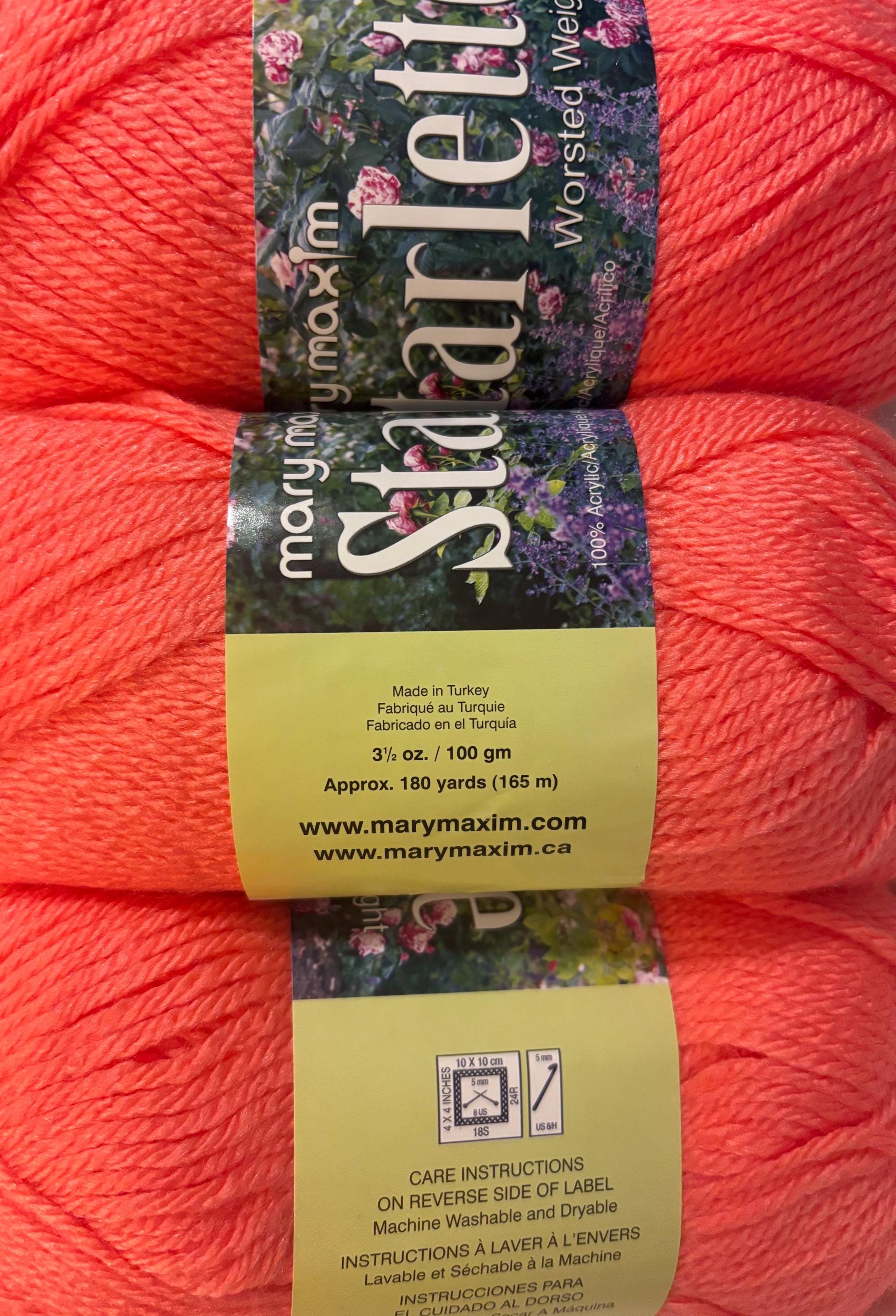 11 Skeins Knitting Kit Long Textured Cardigan Mary Maxim Starlette Yarn ...