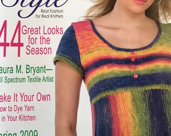 Knit’N Style Magazine April 2009 Damen Pullover - 44 Designs