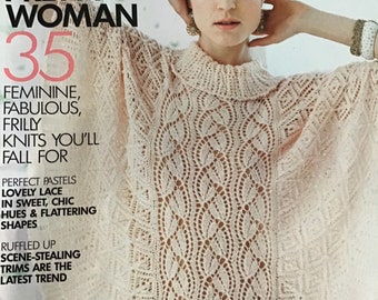 Vogue Knitting International Early Fall 2012 - 35 Designs - Women’s Fingerless Gloves, Shawl, Swing Cardigan, Scarf