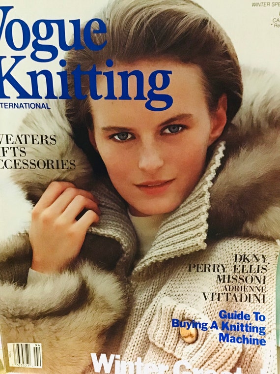 Vogue Knitting International Magazine Pattern Winter Special 1989