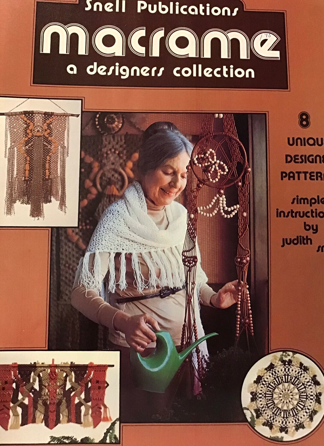 Macrame Pattern Book - Macrame A Designers Collection - Plant Hanging ...