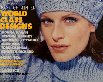 Vogue Knitting International Magazine Pattern Winter 1996/97 - 35