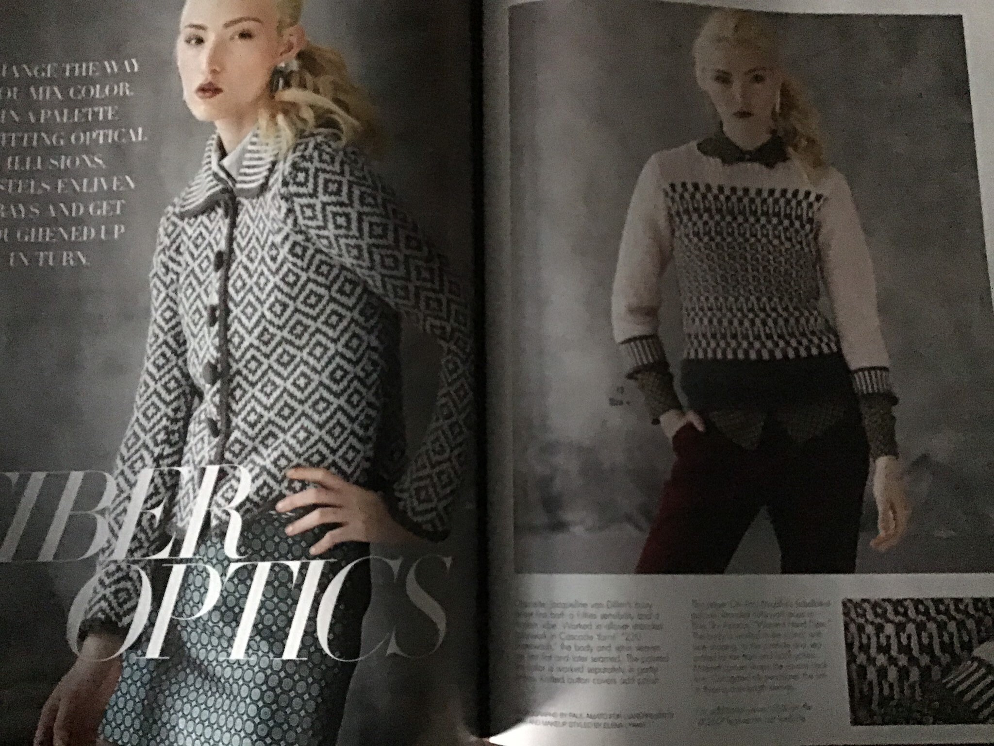 Vogue Knitting International Magazine Women's Shawl by Etsy