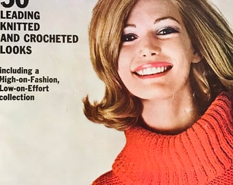 Vogue Knitting Book Knitting Patterns - 49 Designs - Copyright 1966 - Women’s Dress Suit Coat Sweater Jacket Skirt - NOT A PDF