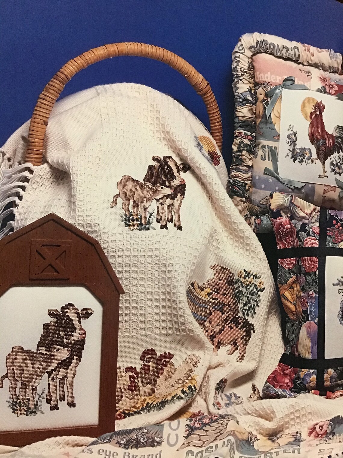 Cross Stitch Pattern Stoney Creek Collection Blue Ribbon Etsy