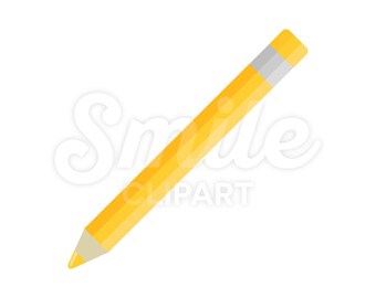 Yellow color pencil art supplies vector illustration - 00003