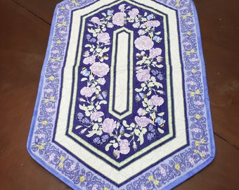 Purple Butterfly Table Runner - Medium