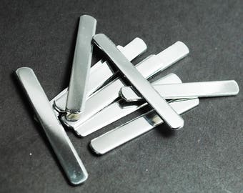 Fifty 1100 1/4" Wide 14g Aluminum Ring Blanks - Mixed Sizes! Small, Medium, and Large - Handstamping Blanks, Jewelry Supplies